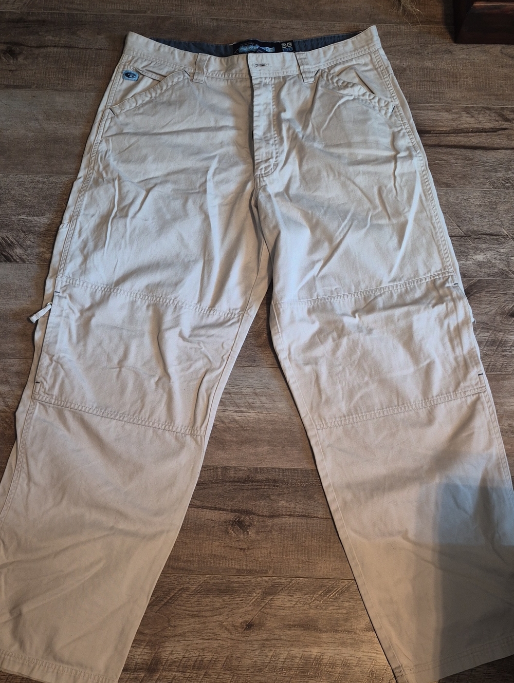 Point Zero Men's Light Beige Cargo Pants